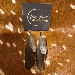 Pope Ranch Feather Earrings